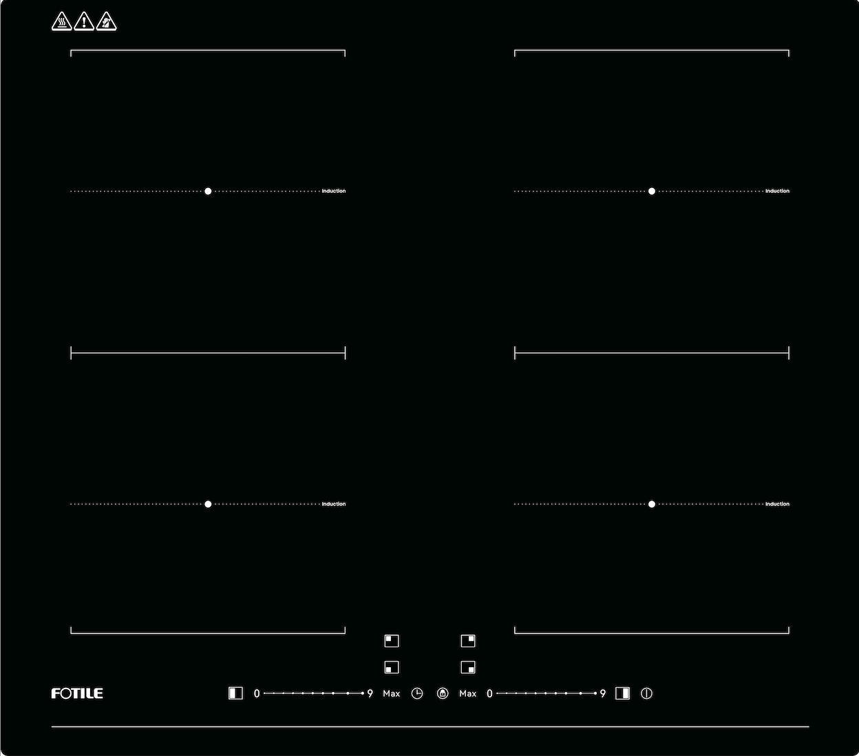 Induction Hob 4 Burner (EIG60410)